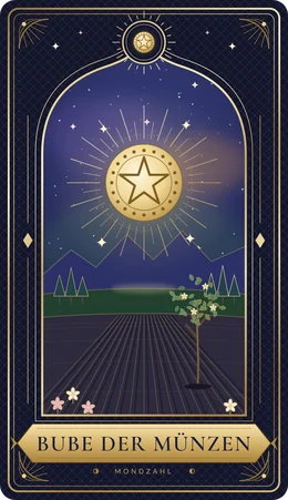 Tarotkarte Bube der Münzen