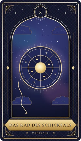 Tarotkarte Das Rad des Schicksals