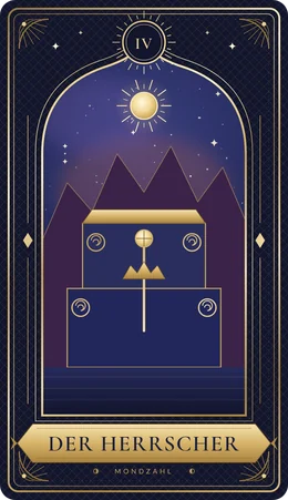 Tarotkarte Der Herrscher