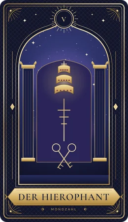 Tarotkarte Der Hierophant