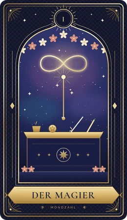 Tarotkarte Der Magier