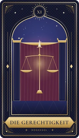 Tarotkarte Die Gerechtigkeit