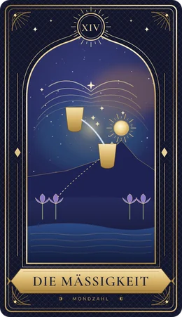 Tarotkarte Die Mäßigkeit