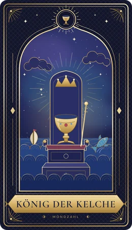 Tarotkarte König der Kelche