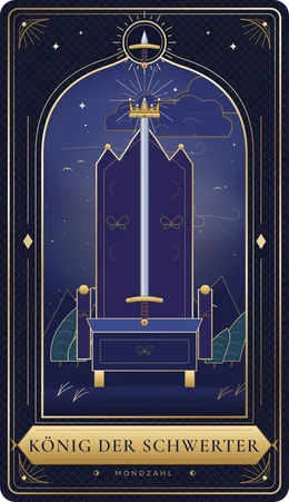Tarotkarte König der Schwerter