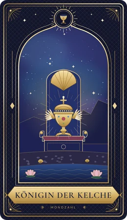 Tarotkarte Königin der Kelche