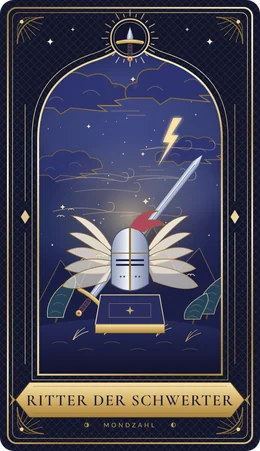 Tarotkarte Ritter der Schwerter